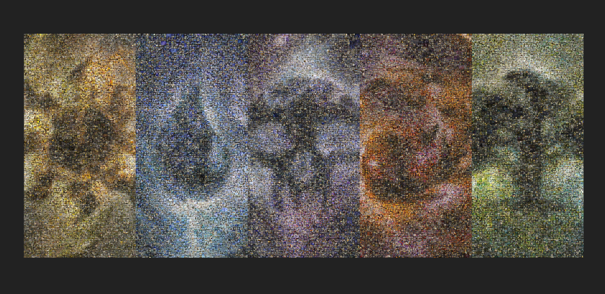 Creating a Magic: the Gathering Artwork Mosaic | by Matthew Johnson |  Medium