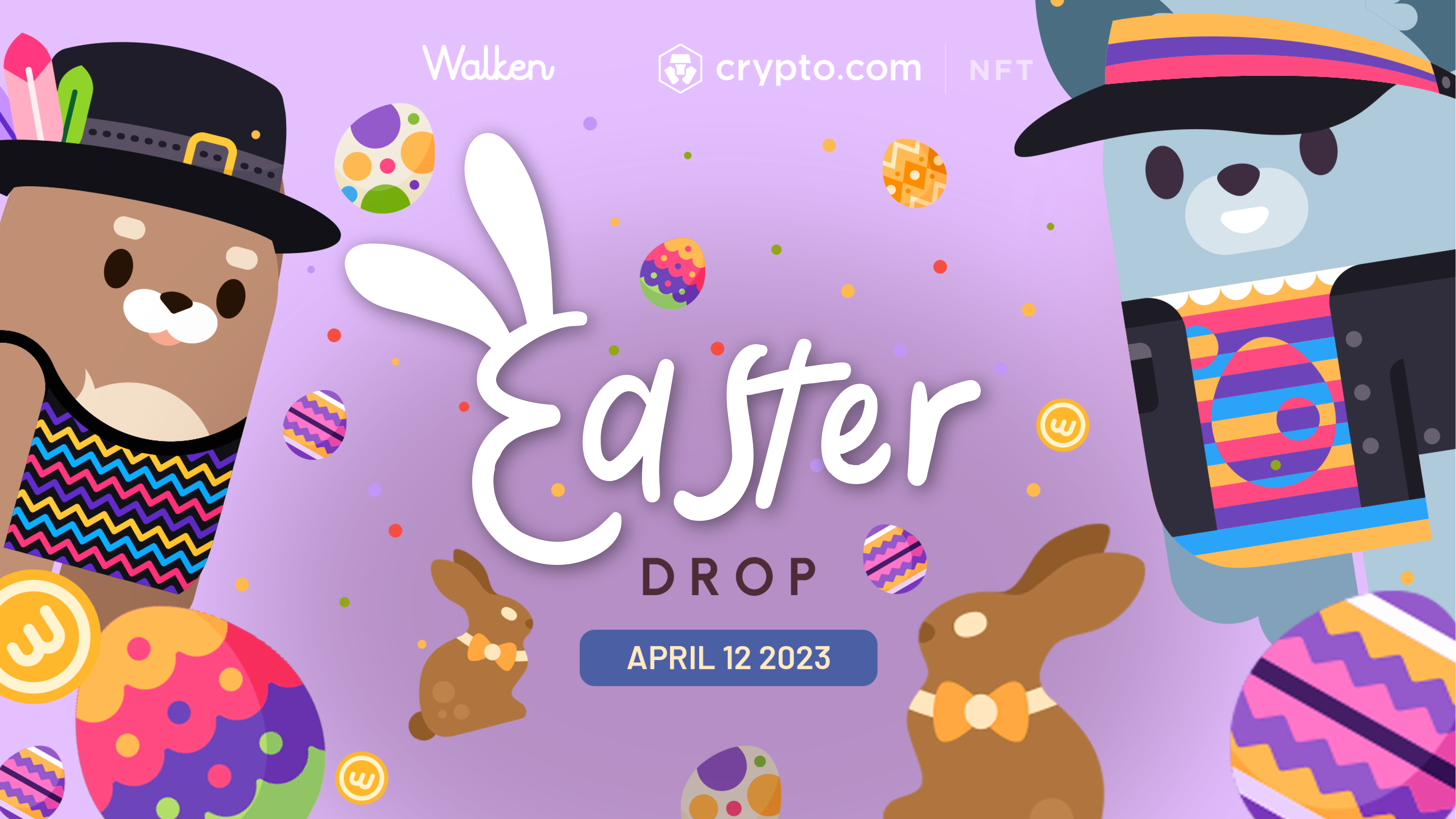 Walken Easter Drop: Collaboration with Crypto.com NFT | by Walken | Medium