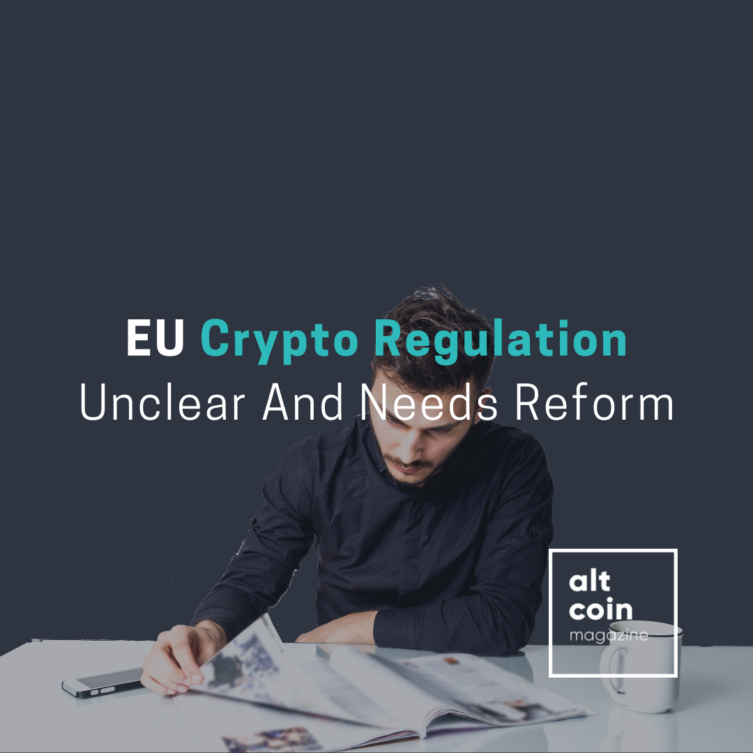 EU Crypto Regulation Unclear And Needs Reform | by Eric Brouwer | The  Capital | Medium