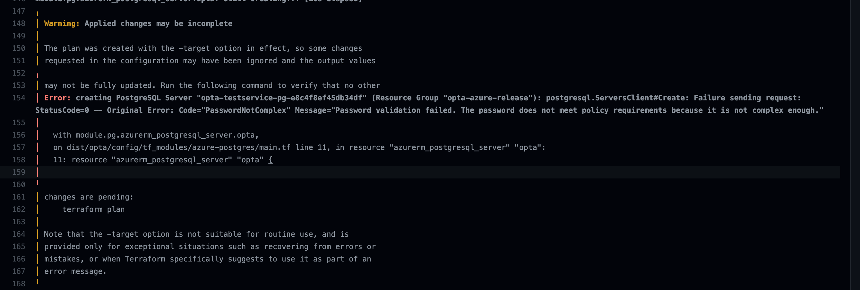 How to solve Azure's “PasswordNotComplex” in terraform | by Juan