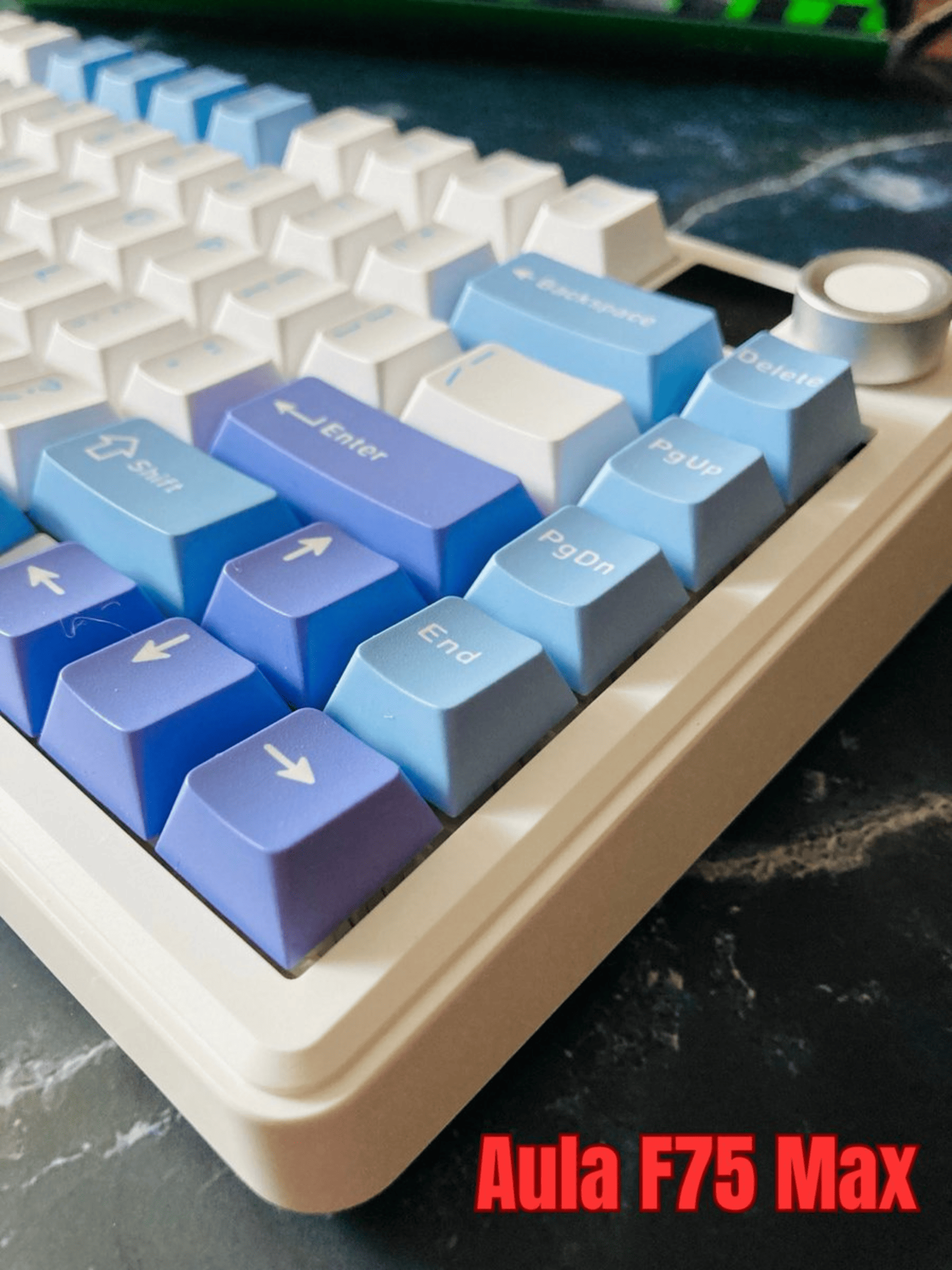 【希少品・極美品】AULA F75 Blue Gradient Amazon.com: EPOMAKER x Aula F75 Gasket Mechanical Keyboard, 75