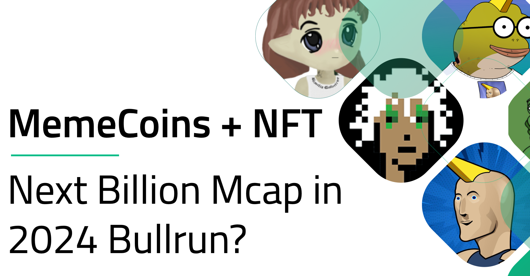 Will MemeCoins + NFT be the Next Billion Mcap Projects in the 2024 Bullrun?  | by Frogosystems | Medium