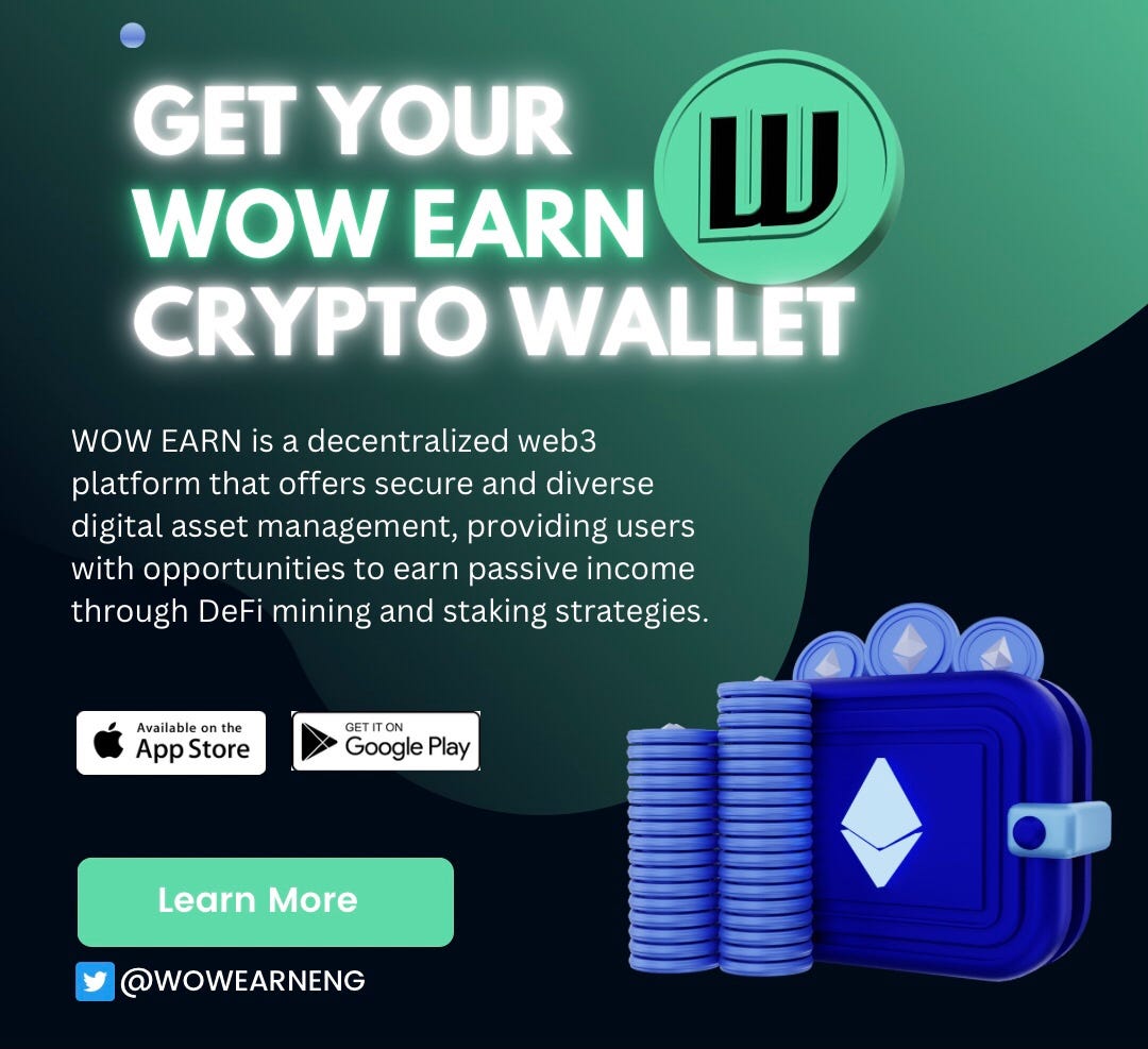 Using WOW EARN to its Full Potential: My Week of Mining and Referrals | by  Edudibem | Medium