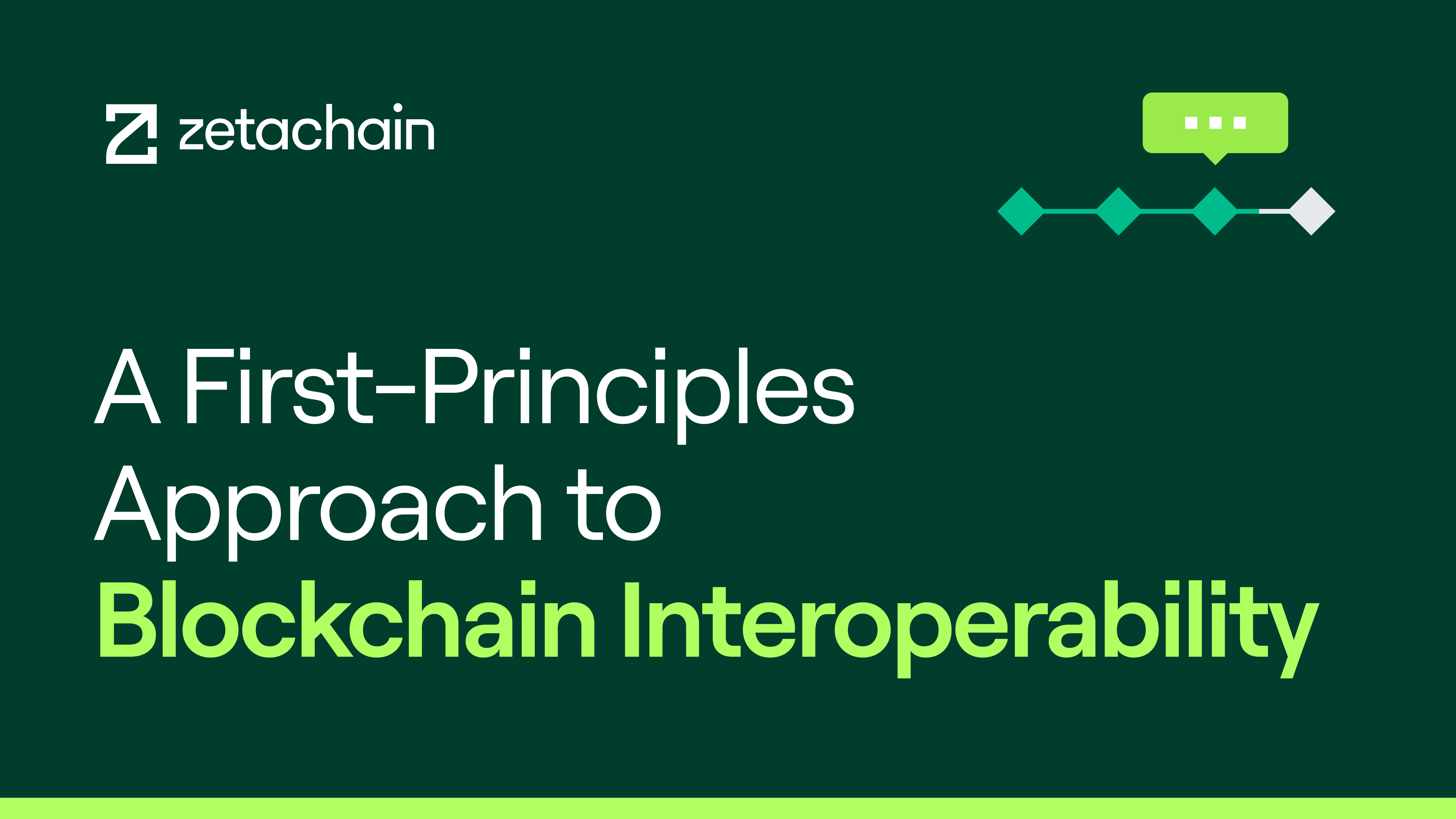 A First-Principles Approach to Blockchain Interoperability | by ZetaChain  Blog | Medium