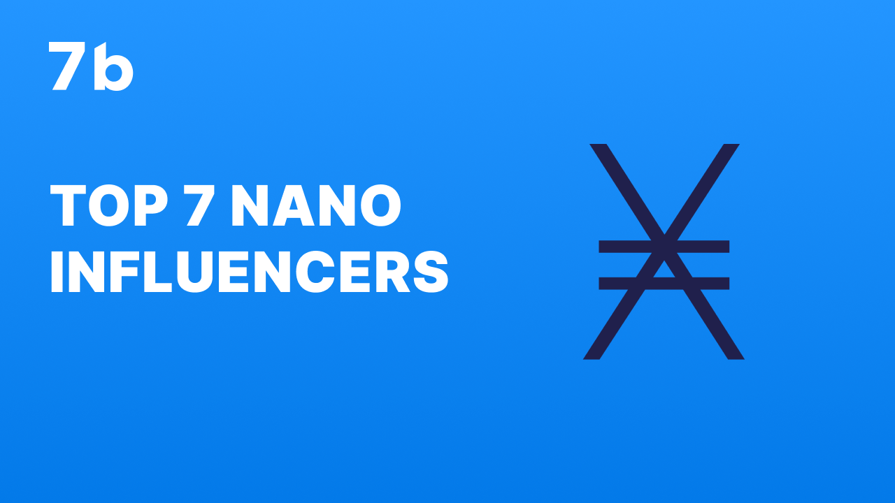 Firsthand XNO News. Top 7 Nano Influencers | by 7b Crypto Trading Wallet |  Coinmonks | Medium