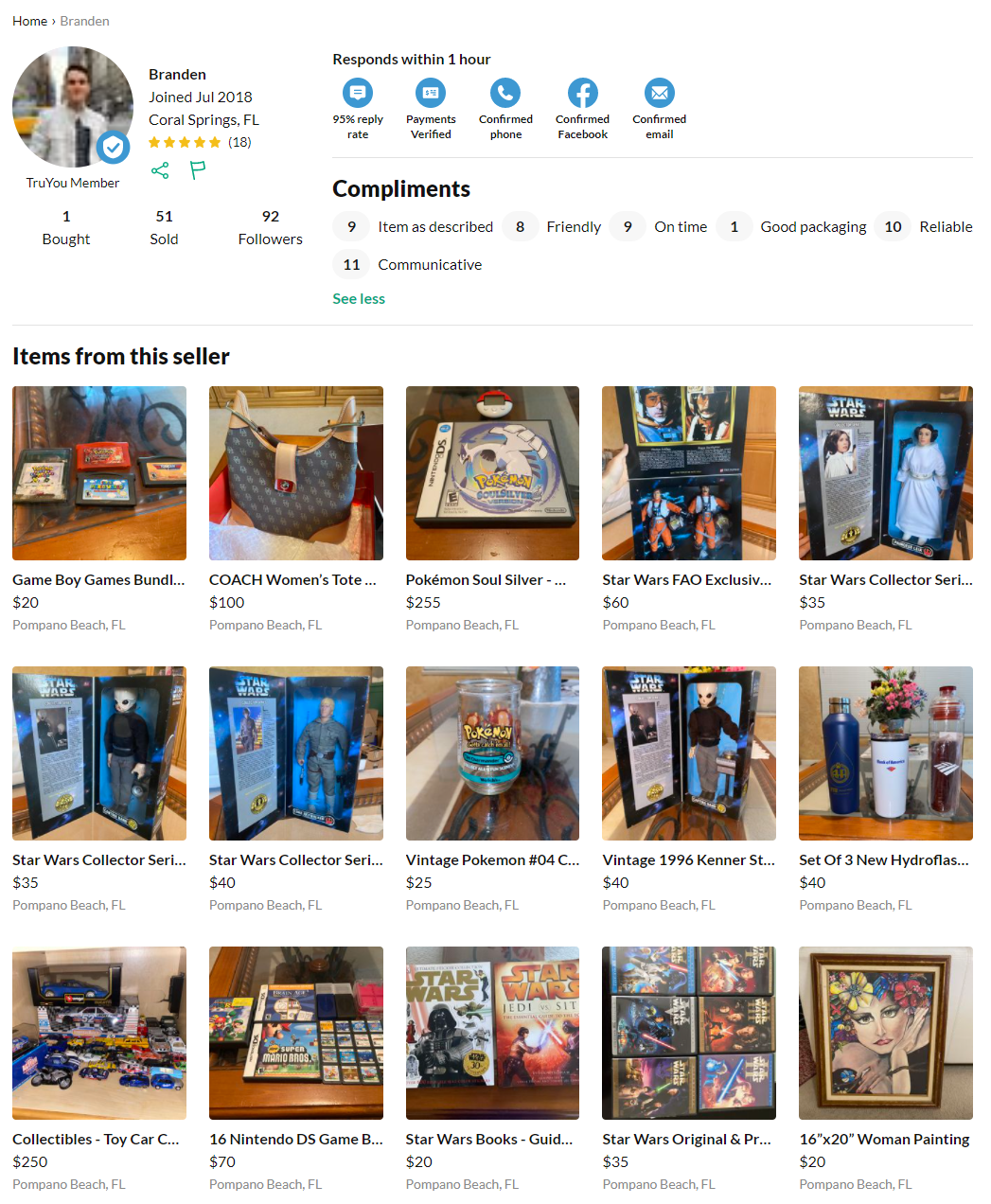 How I Optimized my OfferUp Profile to Sell $2.5k+ in 3 months w/ 50+ Items  Sold | by Branden Bedoya | Medium