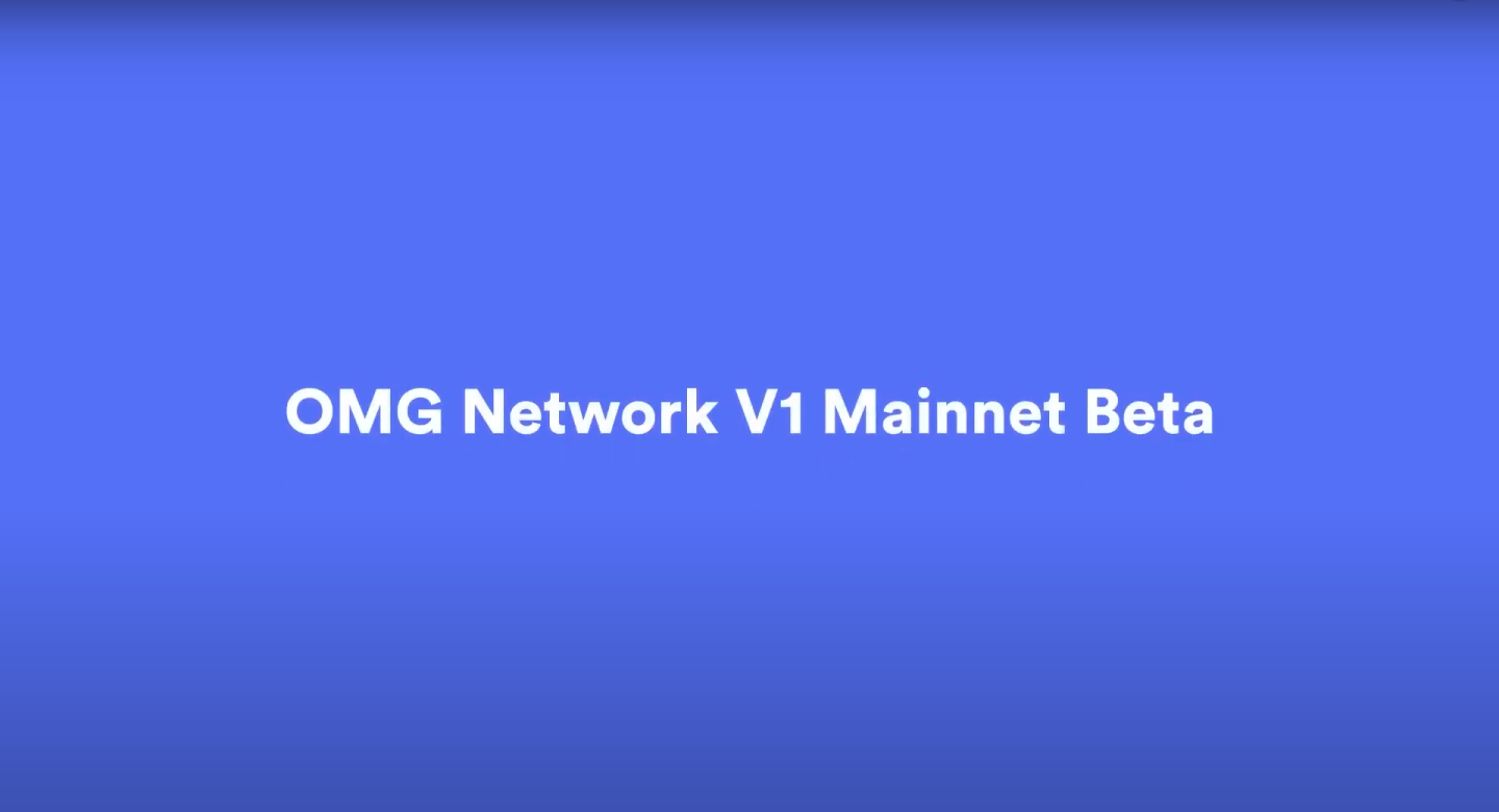 The OMG Network is live!. After many, many months of development… | by Joel  Foster | OMGPool | Medium