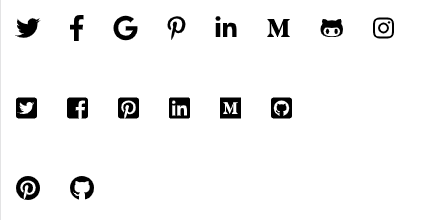 Designing Sharing Buttons With React Font Awesome Brand Icons By Christine Tran Medium