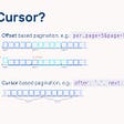 Cursor-based pagination Cont.