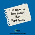 8 Ideas to Save Paper