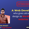 Interview with Nazim Ansari | Web Developer | Founder of iPageSolution | Hmaratalent