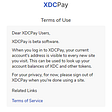 XDCPay Plugin is used to store XDC and XRC20 Token