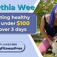 Fitness Influencer Bethia Wee Attempts Eating Healthy on a Budget