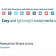 Fastest Social Share Buttons on WordPress