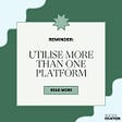 How Many Platforms Should You Be Using?