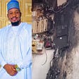 Nollywood Actor Junior Pope Odonwodo and his family escape death as fire breaks out at their home…