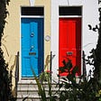 The Blue Door or Red Door