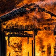 My Neighbor’s House Burned Down  — Everyone Gathered to Watch It Burn
