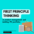 First Principles thinking