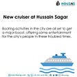 An 80-seat cruiser at Hussain Sagar