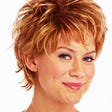 Short Hairstyle Women Curly Hair Over 50