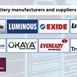 Best Battery Manufacturers and Suppliers in India — TatSatt