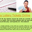Can You Purchase Lottery Tickets Online