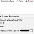 GoDaddy and Private Domain Registration (DomainsByProxy.com)
