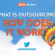 What is the process of outsourcing?