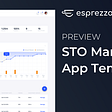 Product Preview: STO Manager Application Template