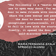 Stories from The Fellowship — Maria Fernanda Ayala
