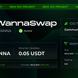 WannaSwap IDO is coming to SmartPad!
