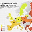 Map: Where Europeans Lay Claim to their Neighboring Countries