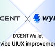 D’CENT Wallet — Wyre service UIUX improvement update.