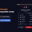 How Vigvam wallet may be connected to any Dapp with the aid of Metamask