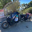 Taking the kids to the LA Zoo by bike