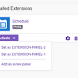 Extensions Launch! How To Add Panel