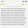 A Three-Star Recruit Committed To Michigan State On Friday And Will Be Playing This Fall… What???