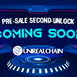 📢 Pre-sale Second Unlock Coming Soon 📢