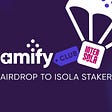GamifyClub Community Airdrop #1 — To ISOLA Stakers