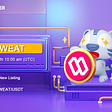 SWEAT Will be Available on CoinTiger on 15 September.