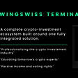 SwingSwiss Terminal: A complete crypto-investment ecosystem