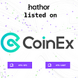 CoinEx lists Hathor (HTR)