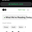 Medium looks cool on Apple watch 😎