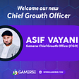 Gamerse welcomes new Chief Growth Officer!