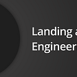 Landing a Full Stack Engineering Position