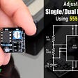 Adjustable Single/Dual LED Flasher Using 555 Timer IC