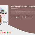 Nota Mental con +Mujeres en UX, el podcast