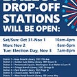 Ballot drop-off locations in San Francisco open this weekend