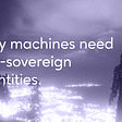 Why Machines Need Self-Sovereign Identities